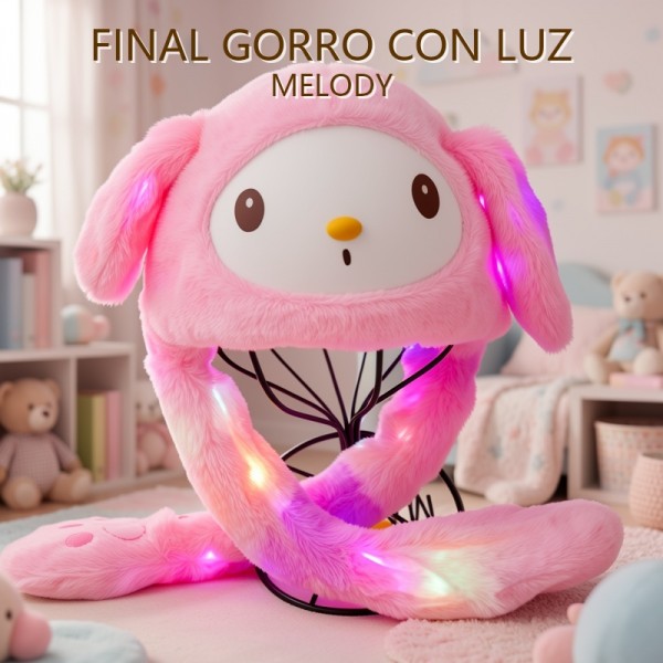 GORRO CON LUZ MELODY