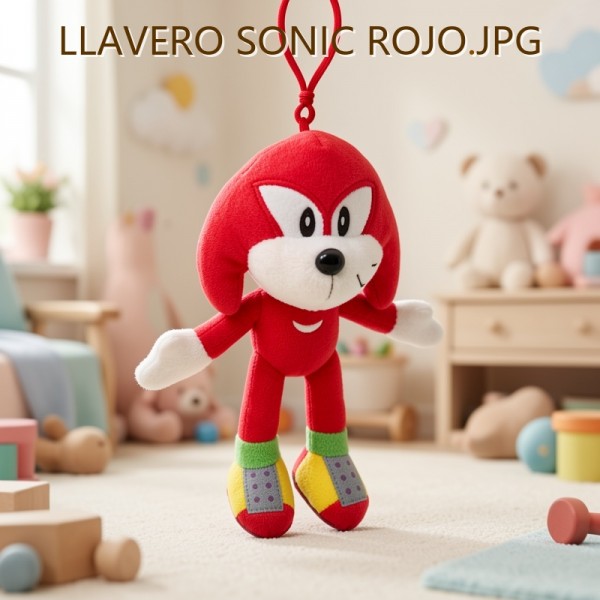 LLAVERO SONIC ROJO