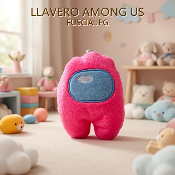 LLAVERO AMONG US FUSCIA