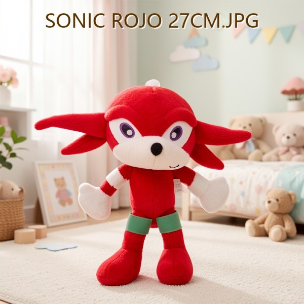 SONIC ROJO 27CM