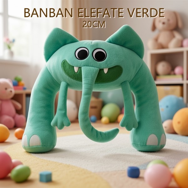BANBAN ELEFATE VERDE 20CM