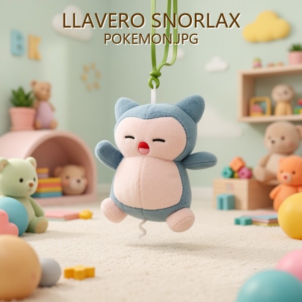LLAVERO SNORLAX POKEMON