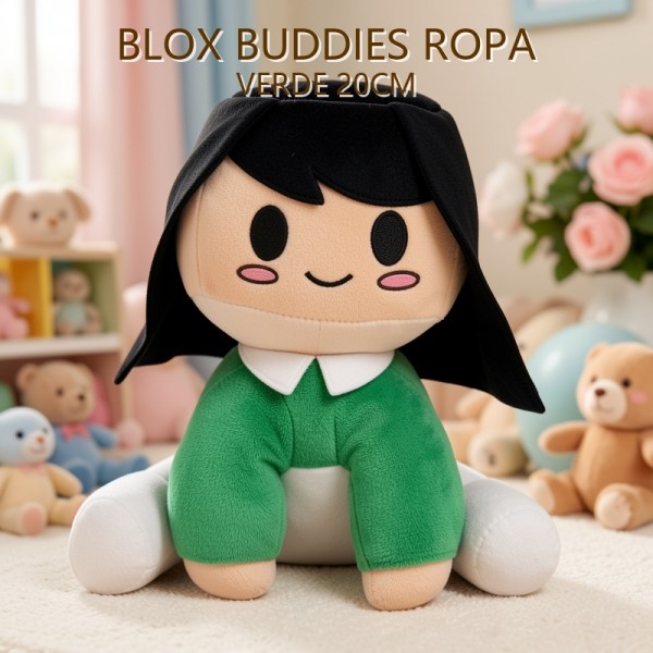 BLOX BUDDIES ROPA VERDE 20CM