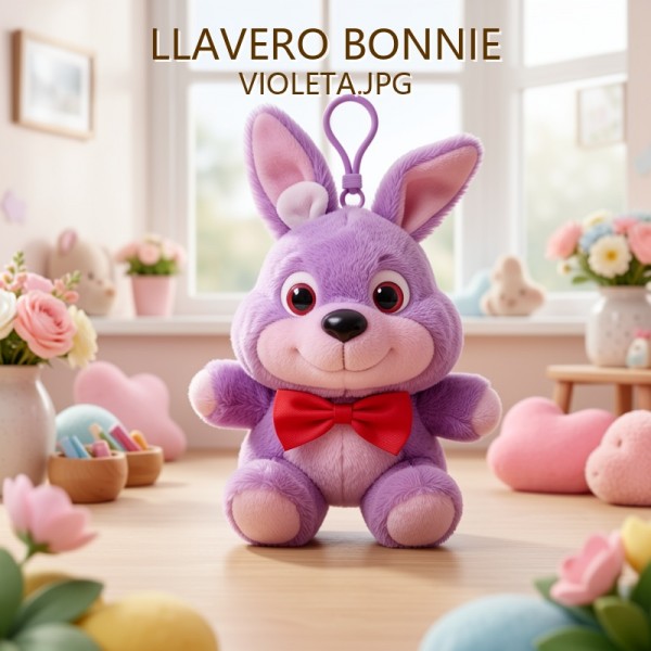 LLAVERO BONNIE VIOLETA