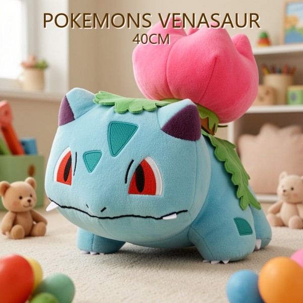 POKEMONS VENASAUR 40CM