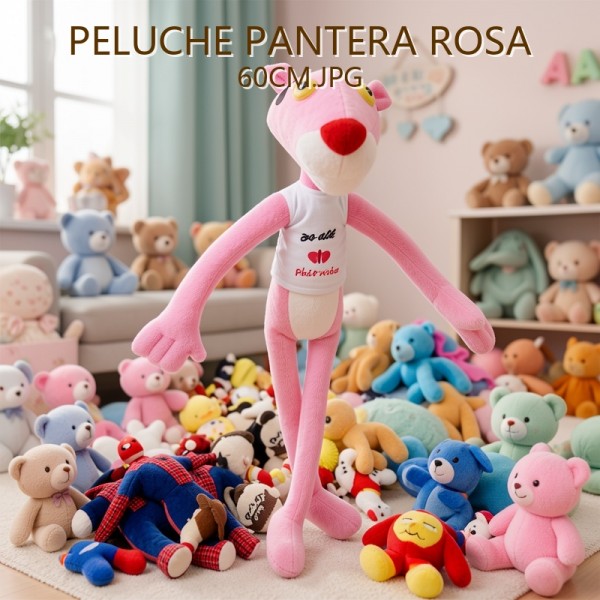 PELUCHE PANTERA ROSA 60CM