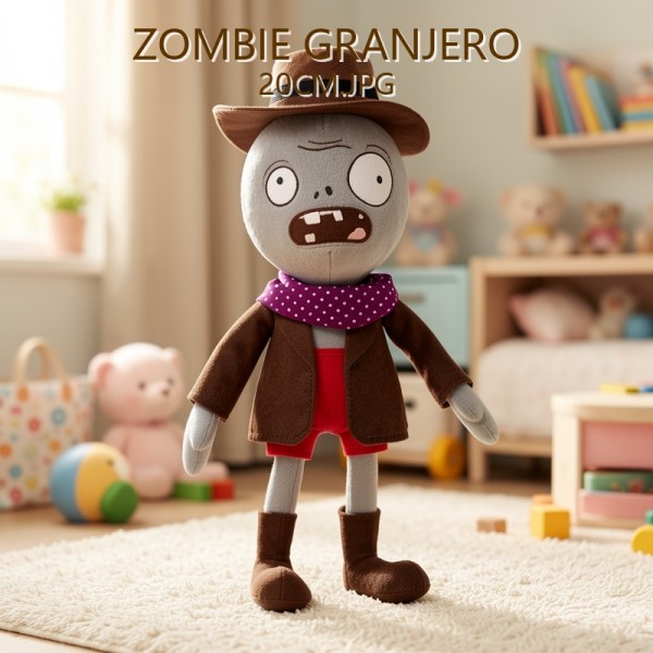 ZOMBIE GRANJERO 20CM