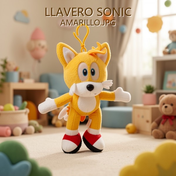 LLAVERO SONIC AMARILLO