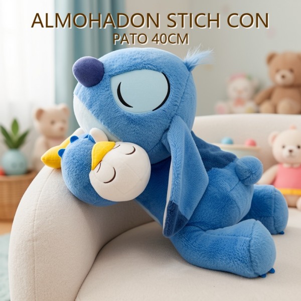ALMOHADON Stitch CON PATO 40CM