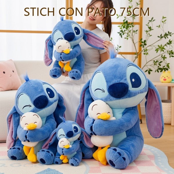 Stitch CON PATO 75CM