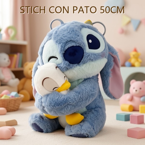 Stitch CON PATO 50CM