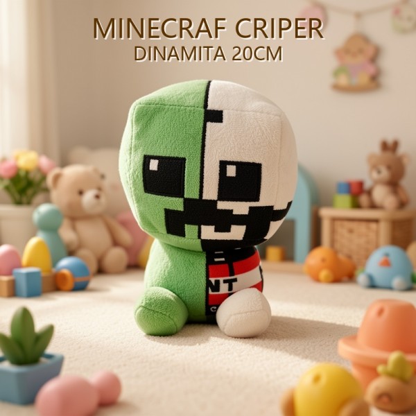 MINECRAFT CRIPER DINAMITA 20CM