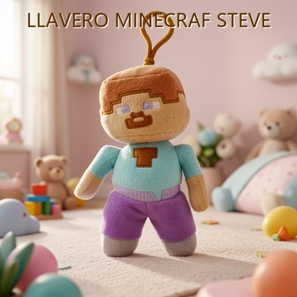 LLAVERO MINECRAFT STEVE