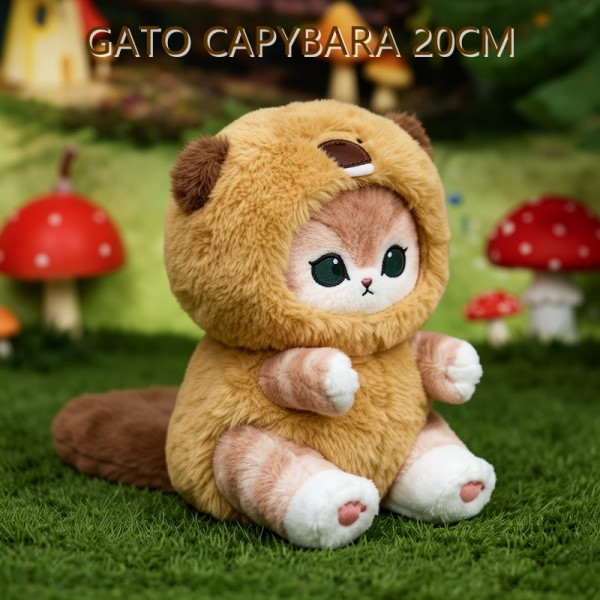 GATO CAPIBARA 20CM