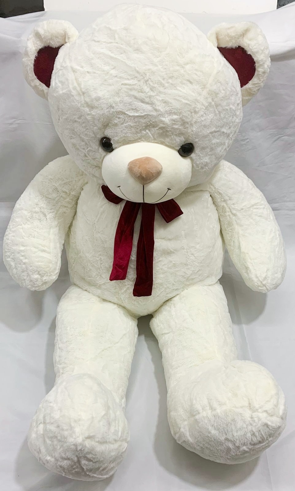 Oso con moño tul 130cm 3 color
