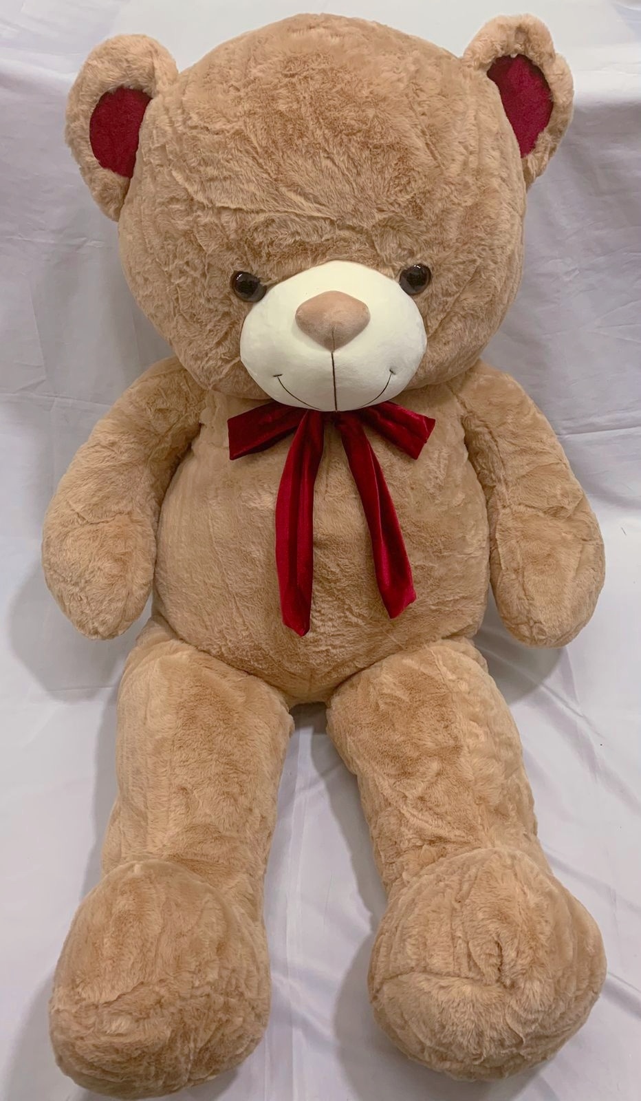Oso con moño tul 130cm 3 color
