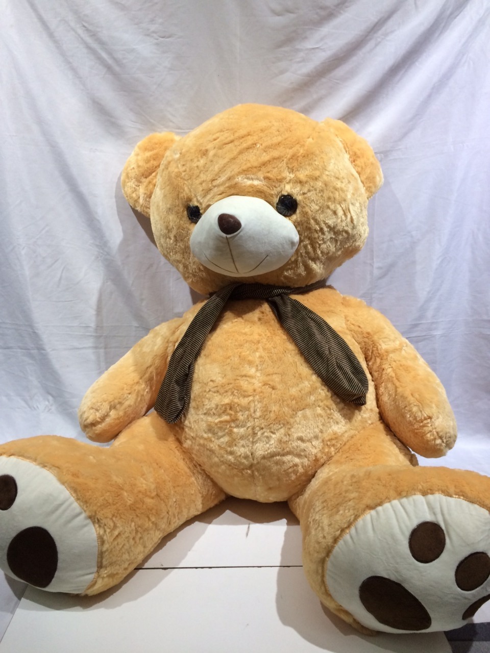 Oso con bufanda 100cm 2 colores