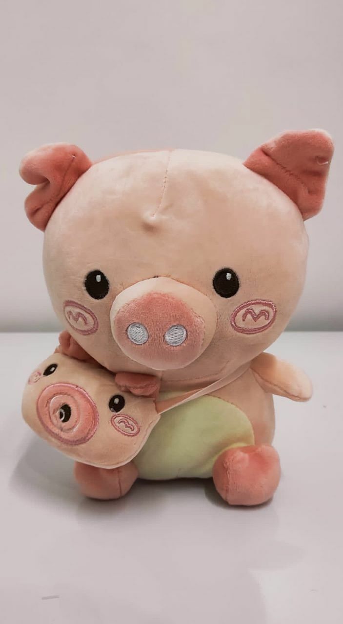 Chanchito con mochila 25cm