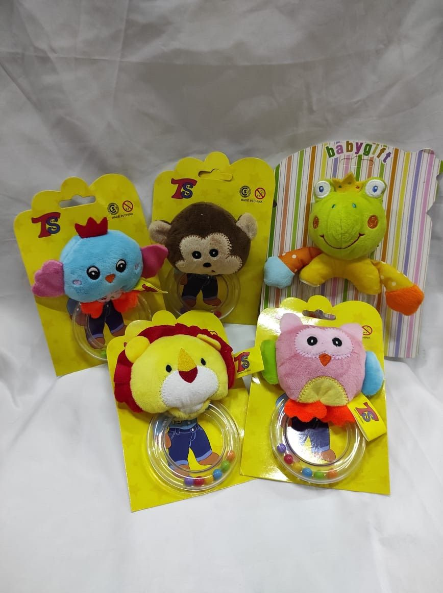 Sonajero de mano 6 modelos 13cm (450)