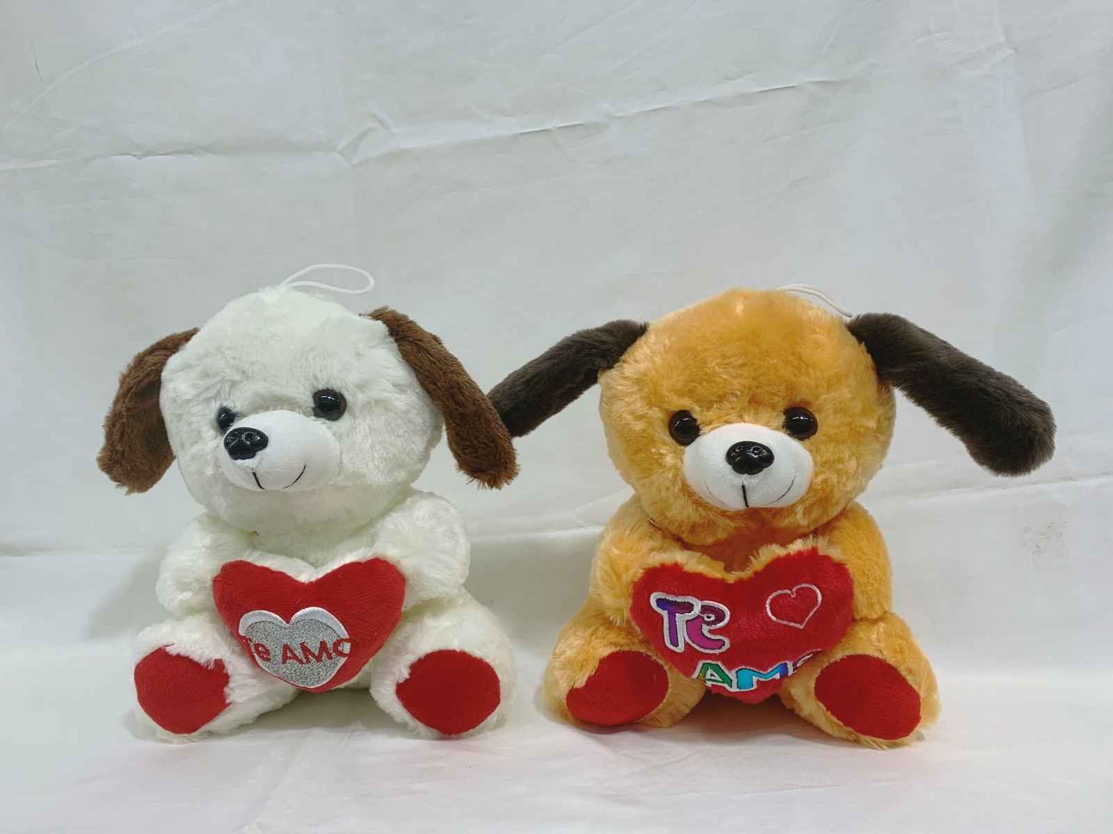 Perro con corazón te amo 20cm
