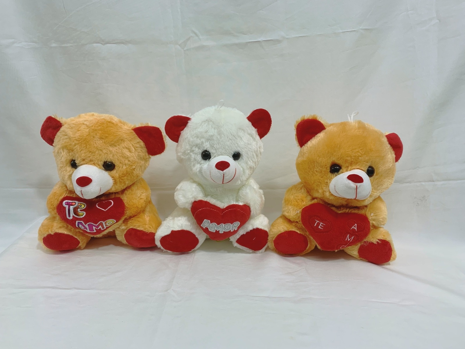 Oso con corazón amor te amo 20cm