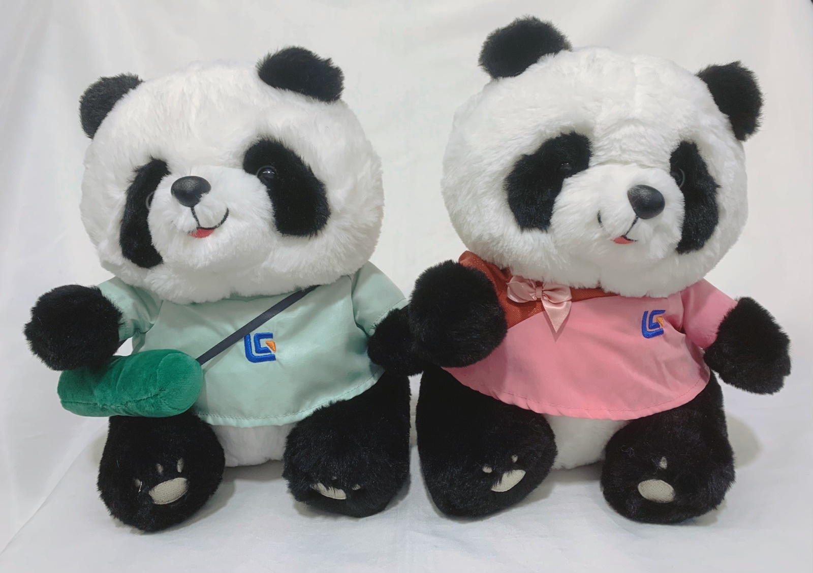 Oso panda 2 colores 25cm