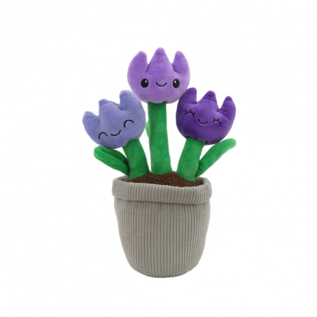 WOO-850604A-Maceta 9″ tulipan