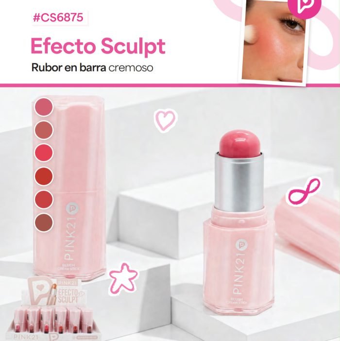 PINK 21 RUBOR EN BARRA CS6875