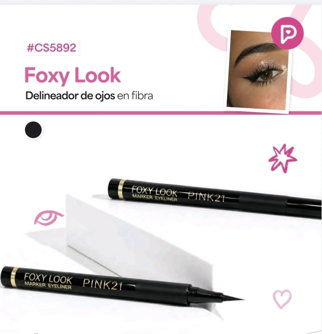 PINK 21 DELINEADOR FOXY LOOK CS5892
