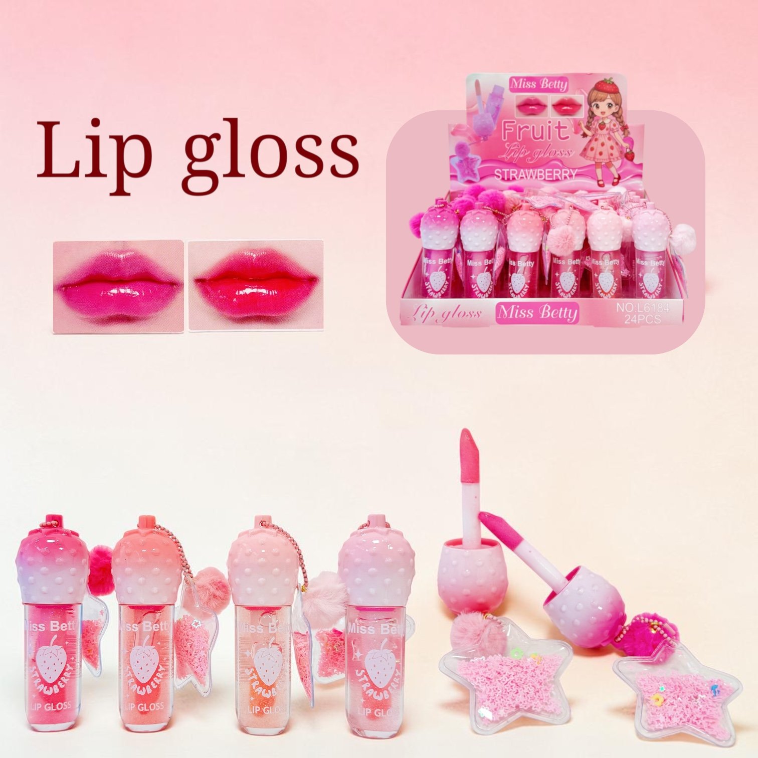 MISS BETTY LIP GLOSS L6184