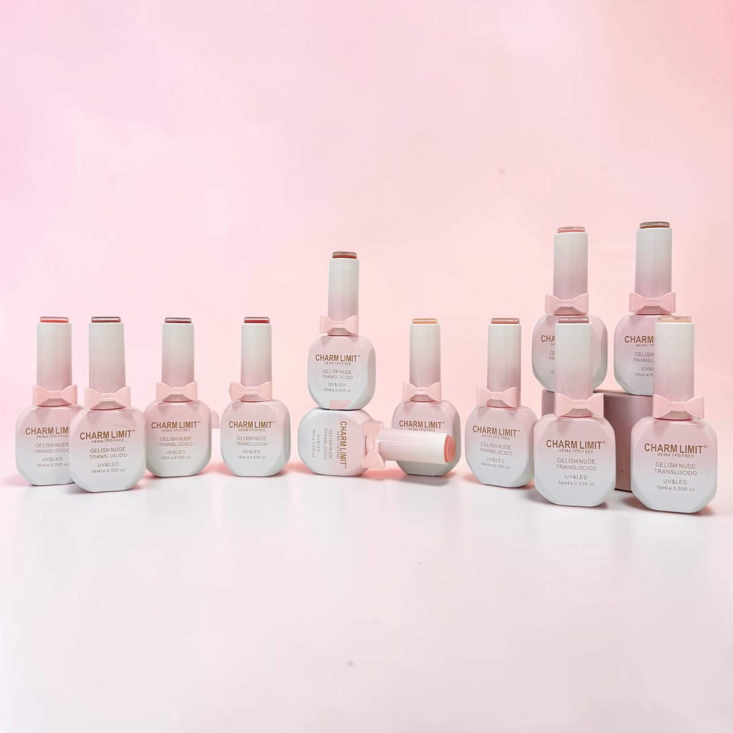 CHARM LIMIT GELISH NUDE TRANSLUCIDO UV&LED 16ml GQ-543