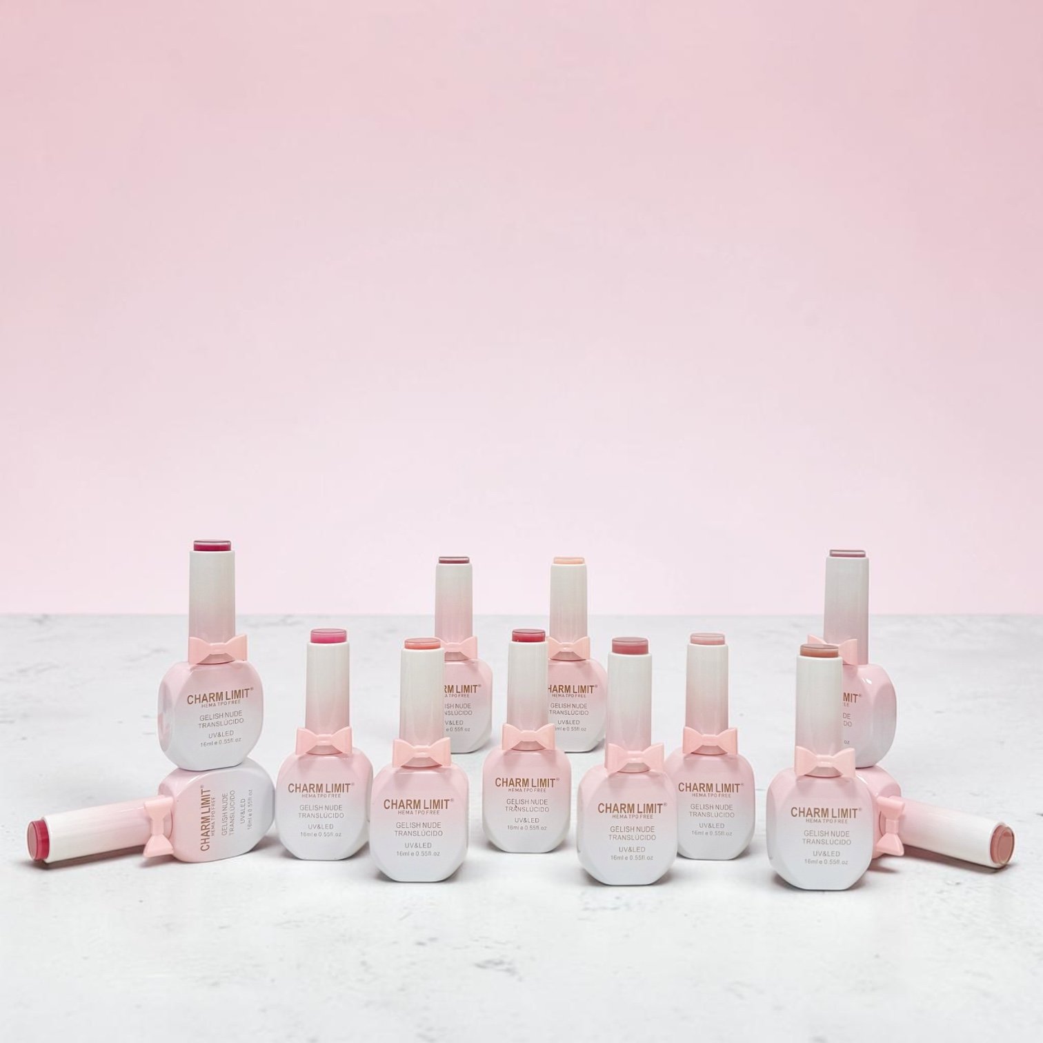 CHARM LIMIT GELISH NUDE TRANSLUCIDO UV&LED 16ml GQ-542