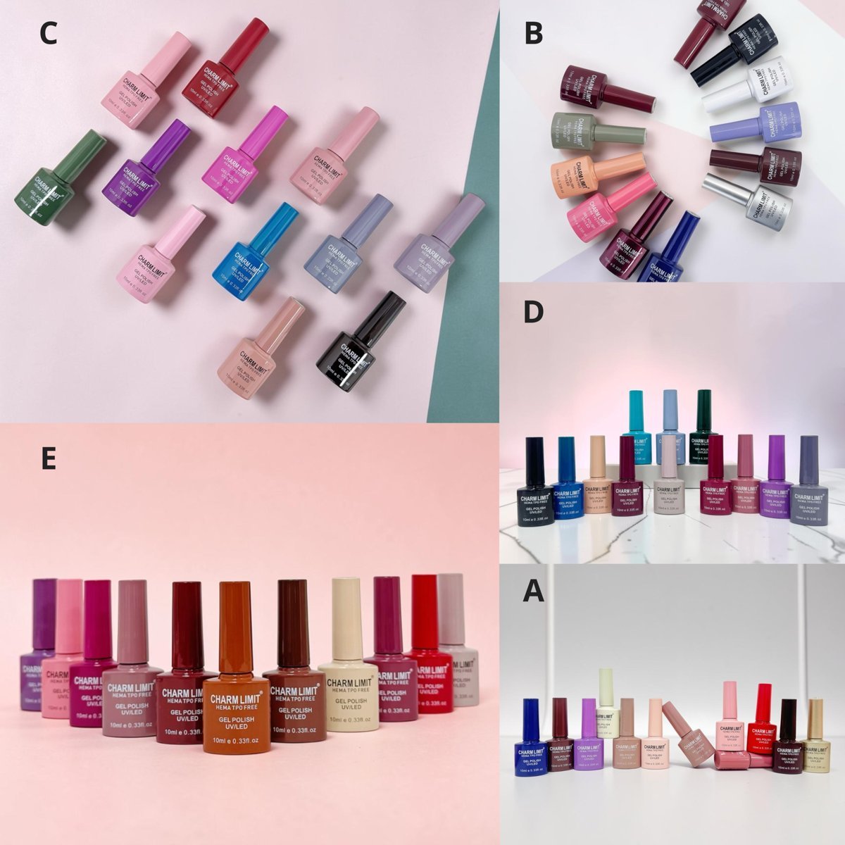 CHARM LIMIT GEL POLISH UV/LED 10ml GQ-523