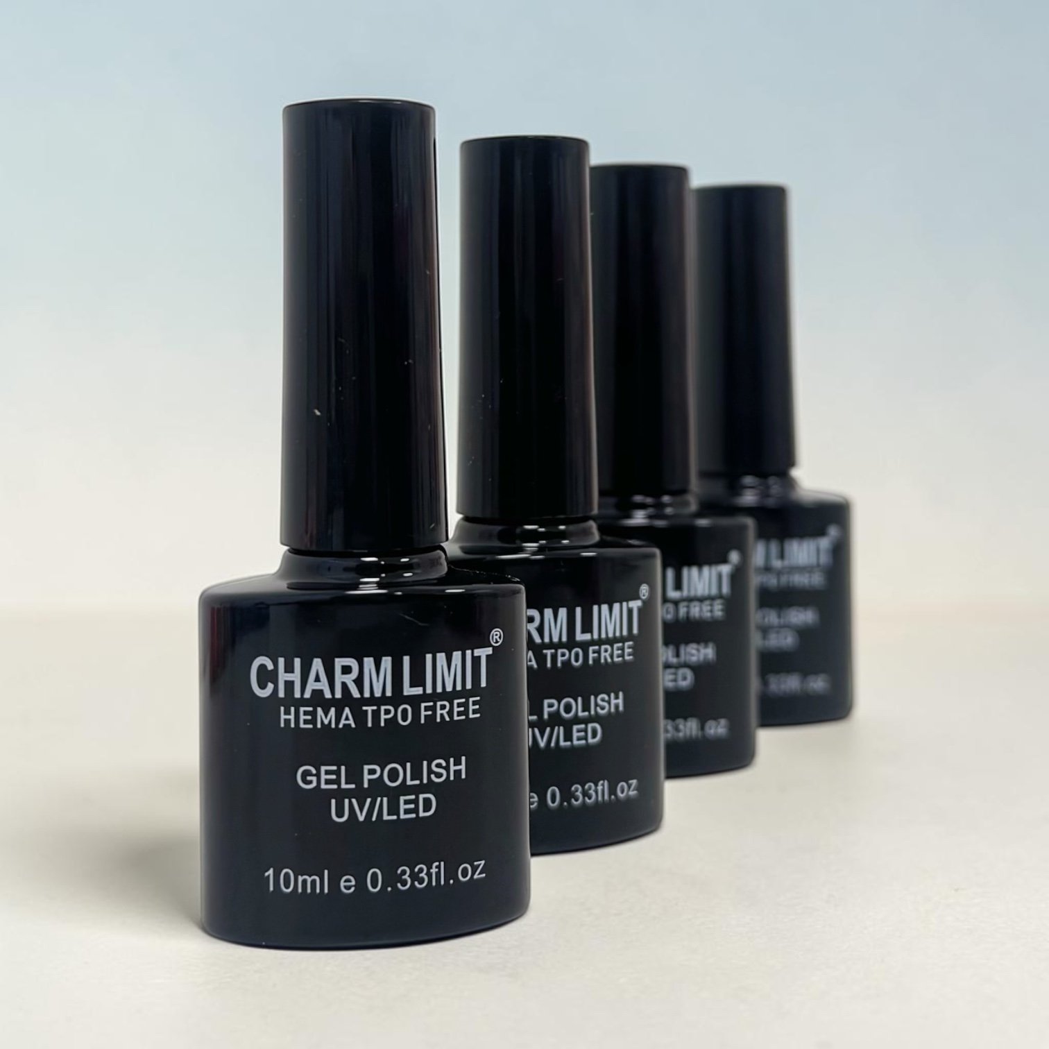 CHARM LIMIT GEL POLISH NEGRO UV/LED 10ml GQ-520
