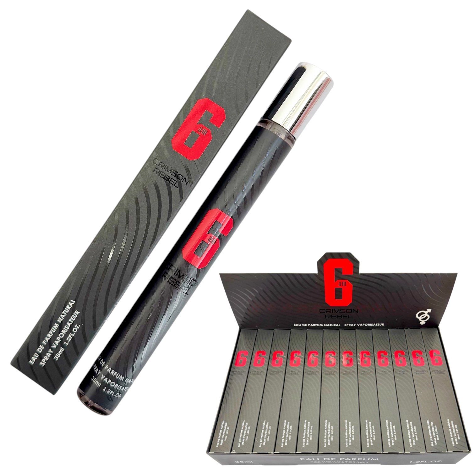PERFUME EN TUBO 6AM CRIMSON REBEL 35ml OLU909-317
