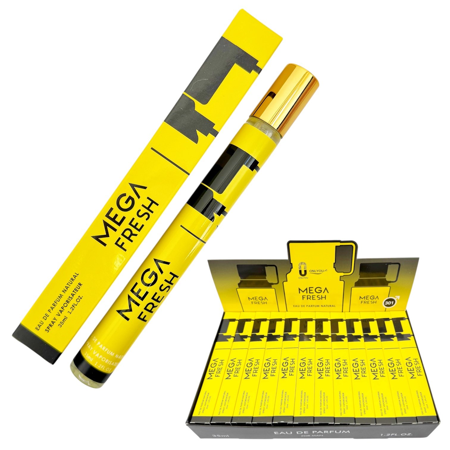 PERFUME EN TUBO MEGA FRESH 35ml OLU909-301