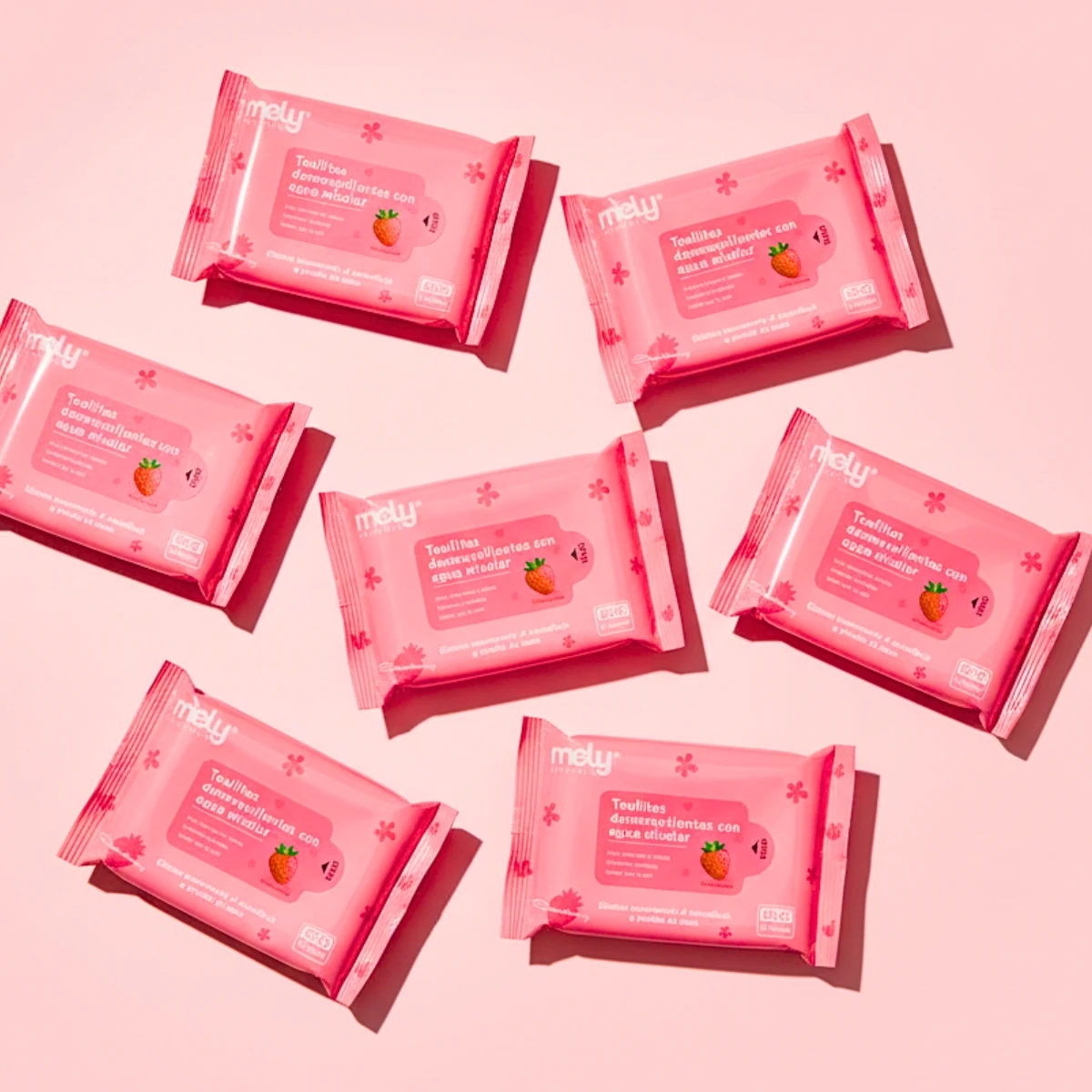 MELY TOALLITAS DESMAQUILLANTES C/ AGUA MICELAR FRUTILLA MY891020