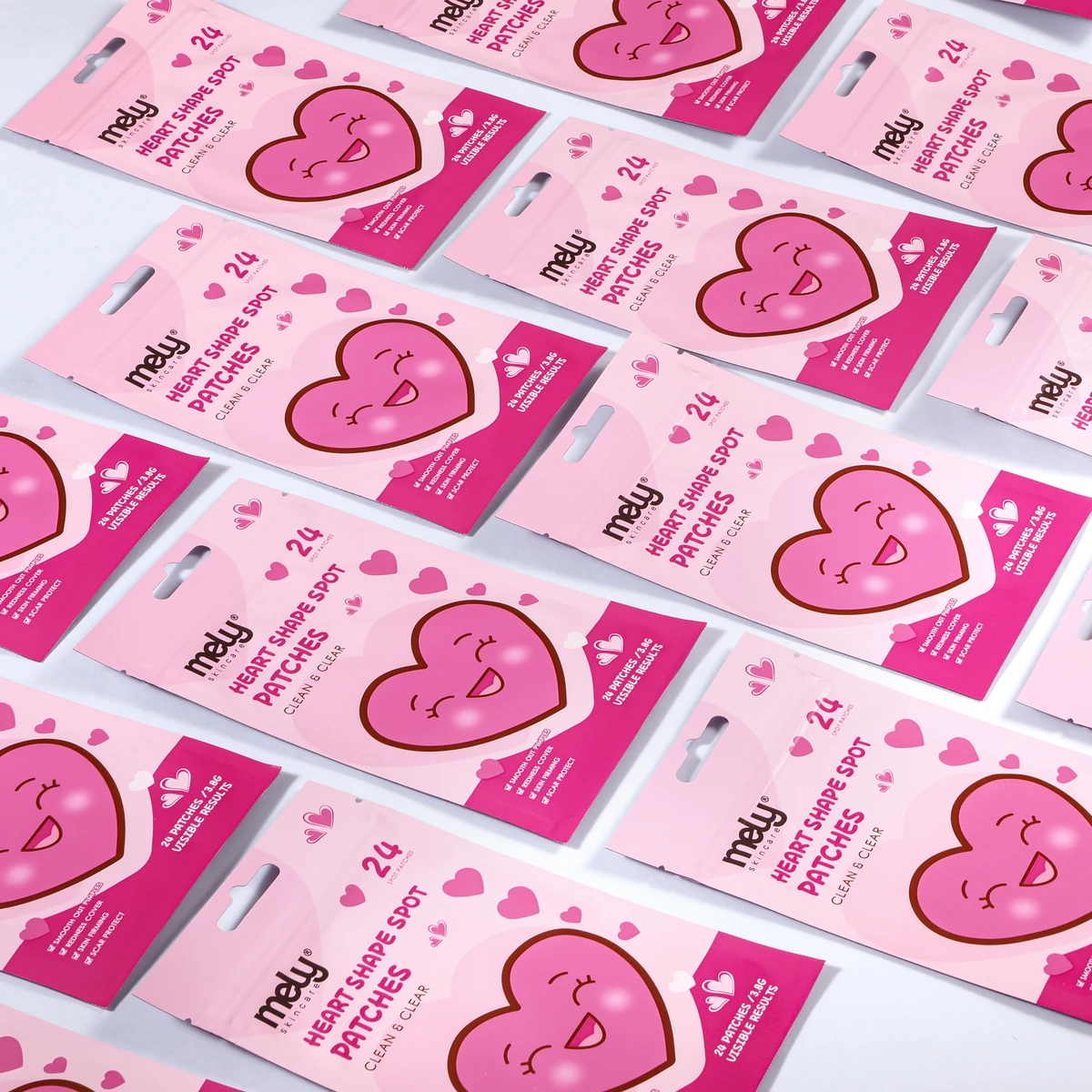 MELY PARCHES CORAZONES ANTI ACNE MY893024