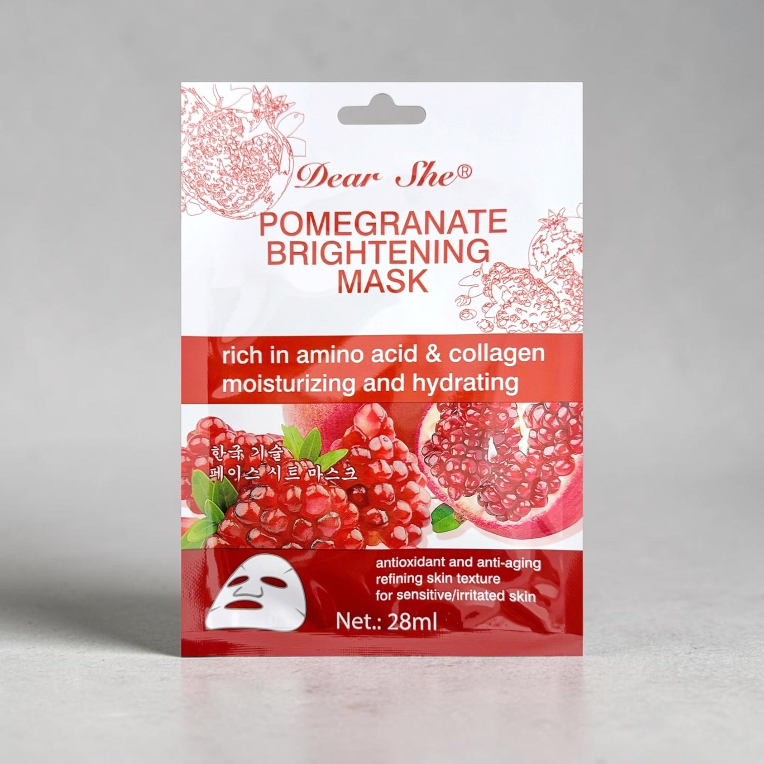 DEAR SHE MASCARILLA FACIAL GRANDA 1564