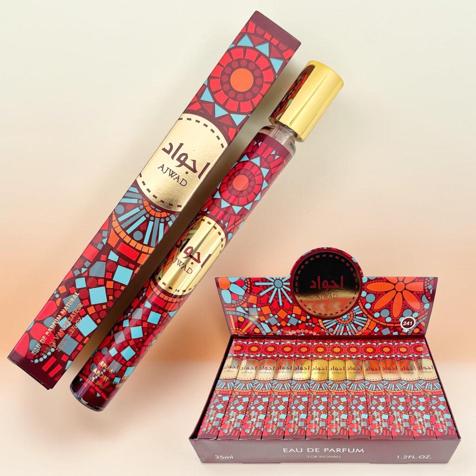 PERFUME TUBO ARABE AJWAD 909-241