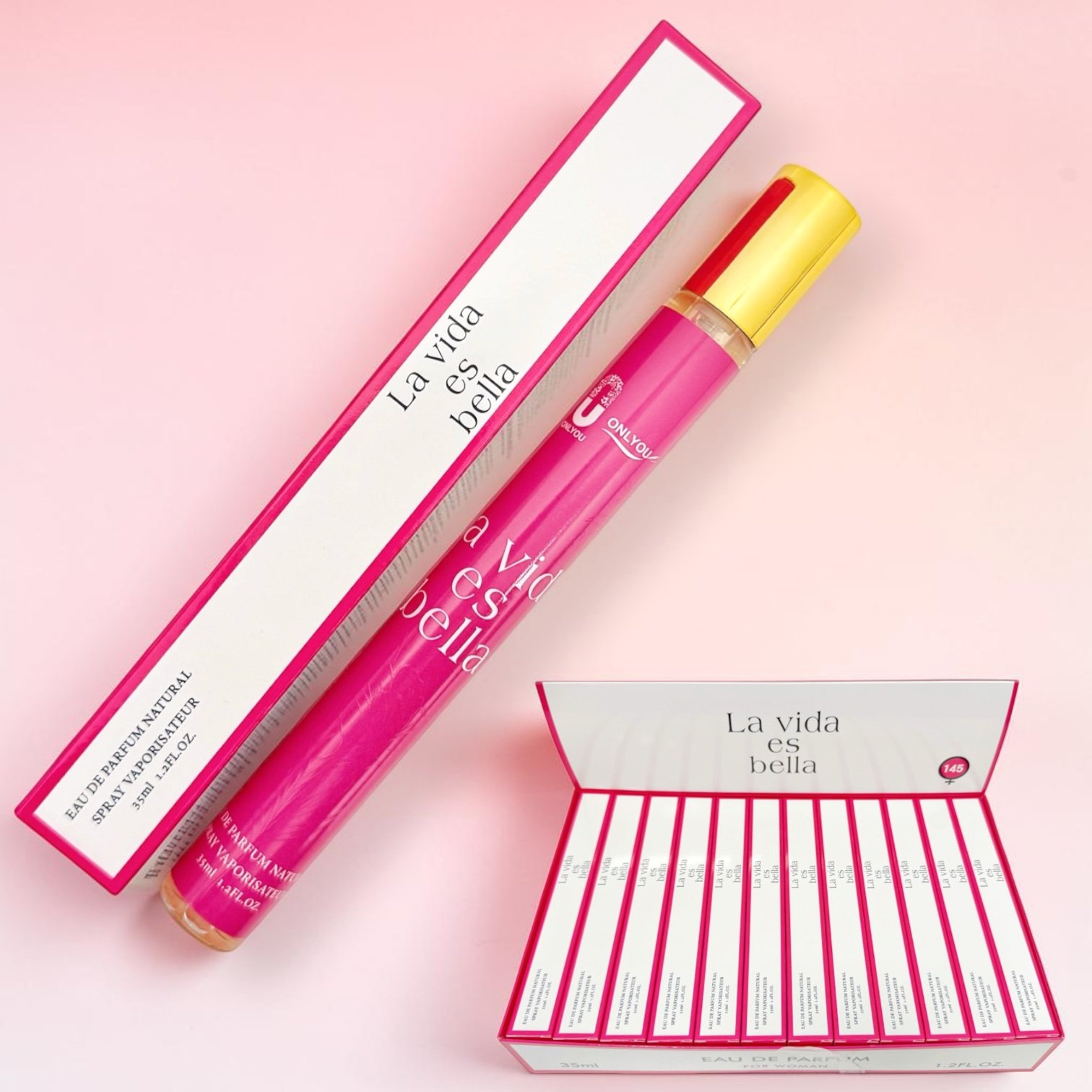 PERFUME EN TUBO LA VIDA ES BELLA 35ML 909-145