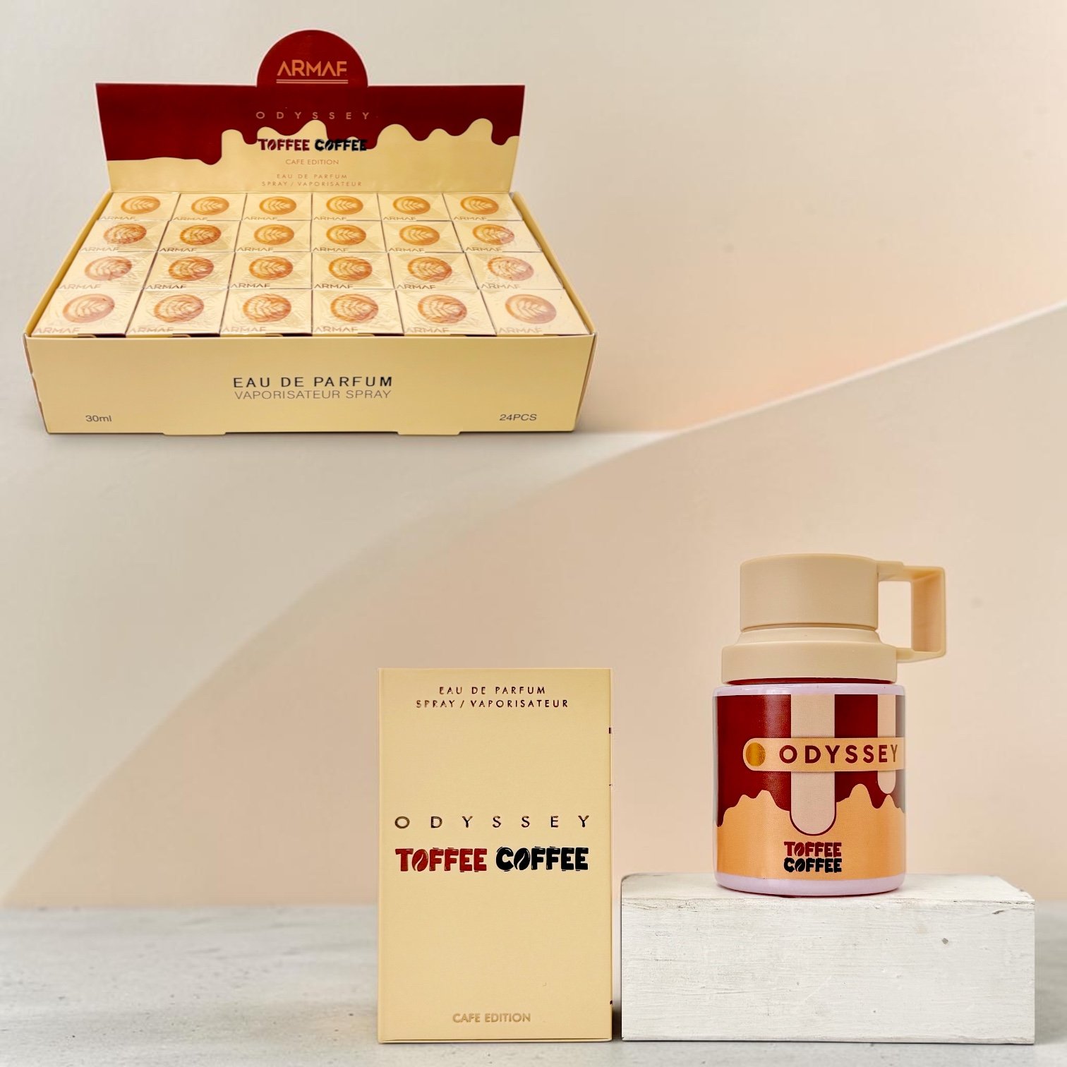PERFUME MINIATURA ODYSSEY TOFFEE COFFEE 30ML BZ2008