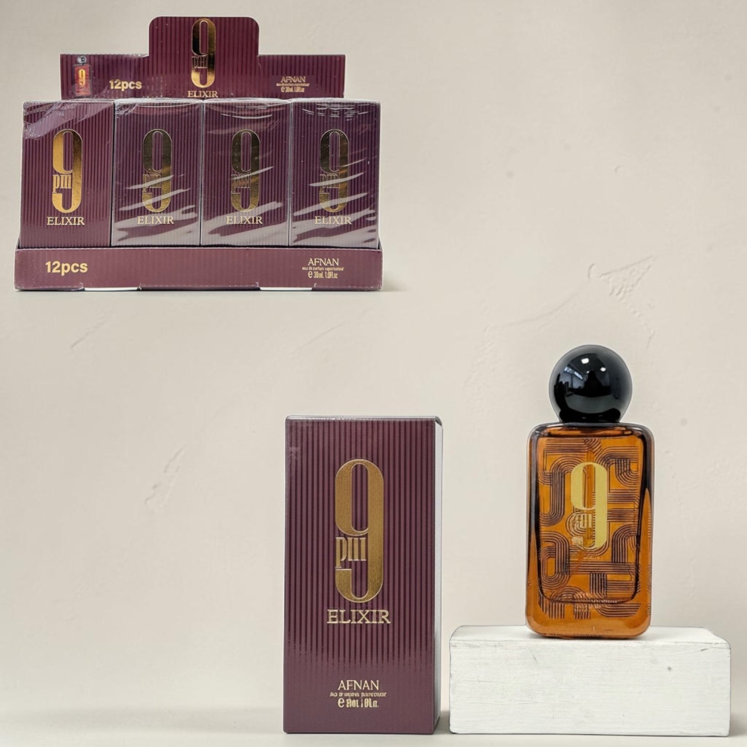 PERFUME MINIATURA 9PM ELIXIR 30ML AC104