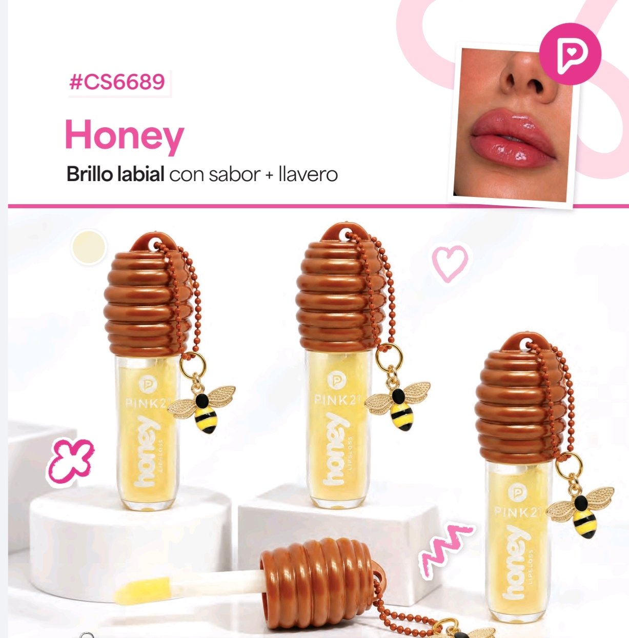 PINK21 LIP GLOSS CS6689