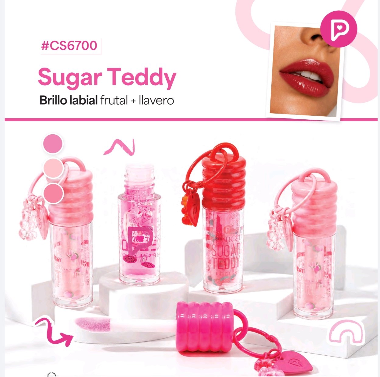 PINK21 LIP GLOSS CS6700