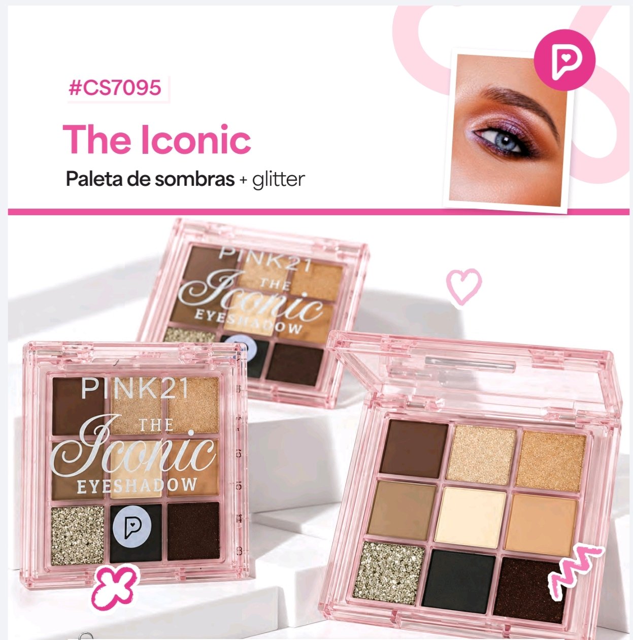 PINK21 SOMBRA 9CL. CS7095