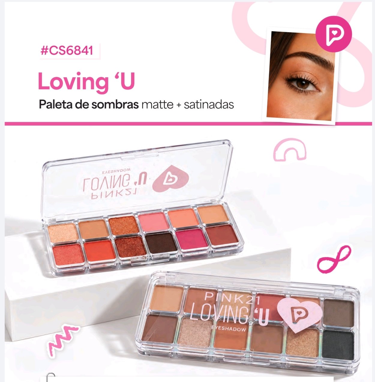 PINK21 SOMBRA 12CL. CS6841