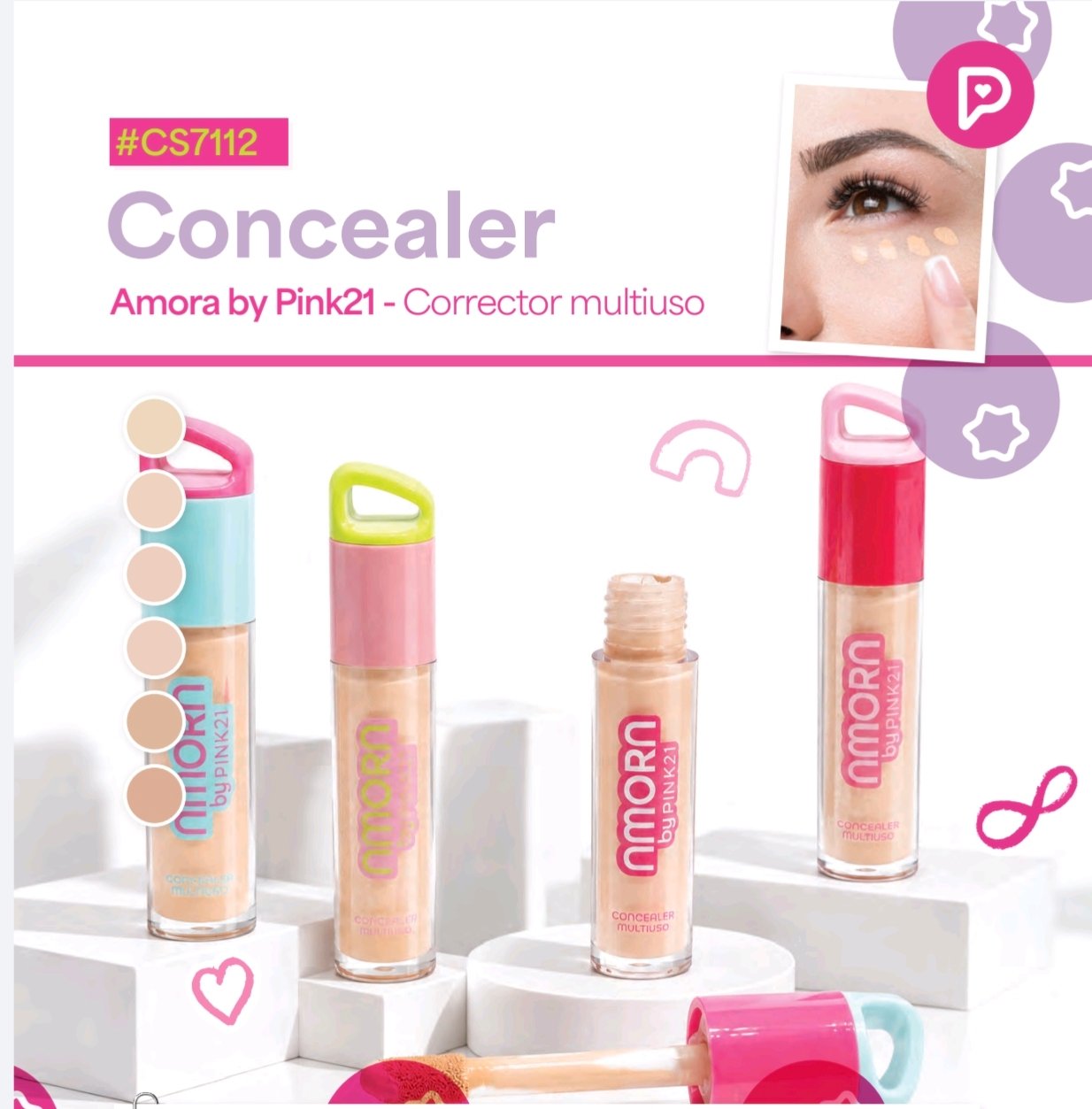 PINK21 CORRECTOR LIQ. CS7112