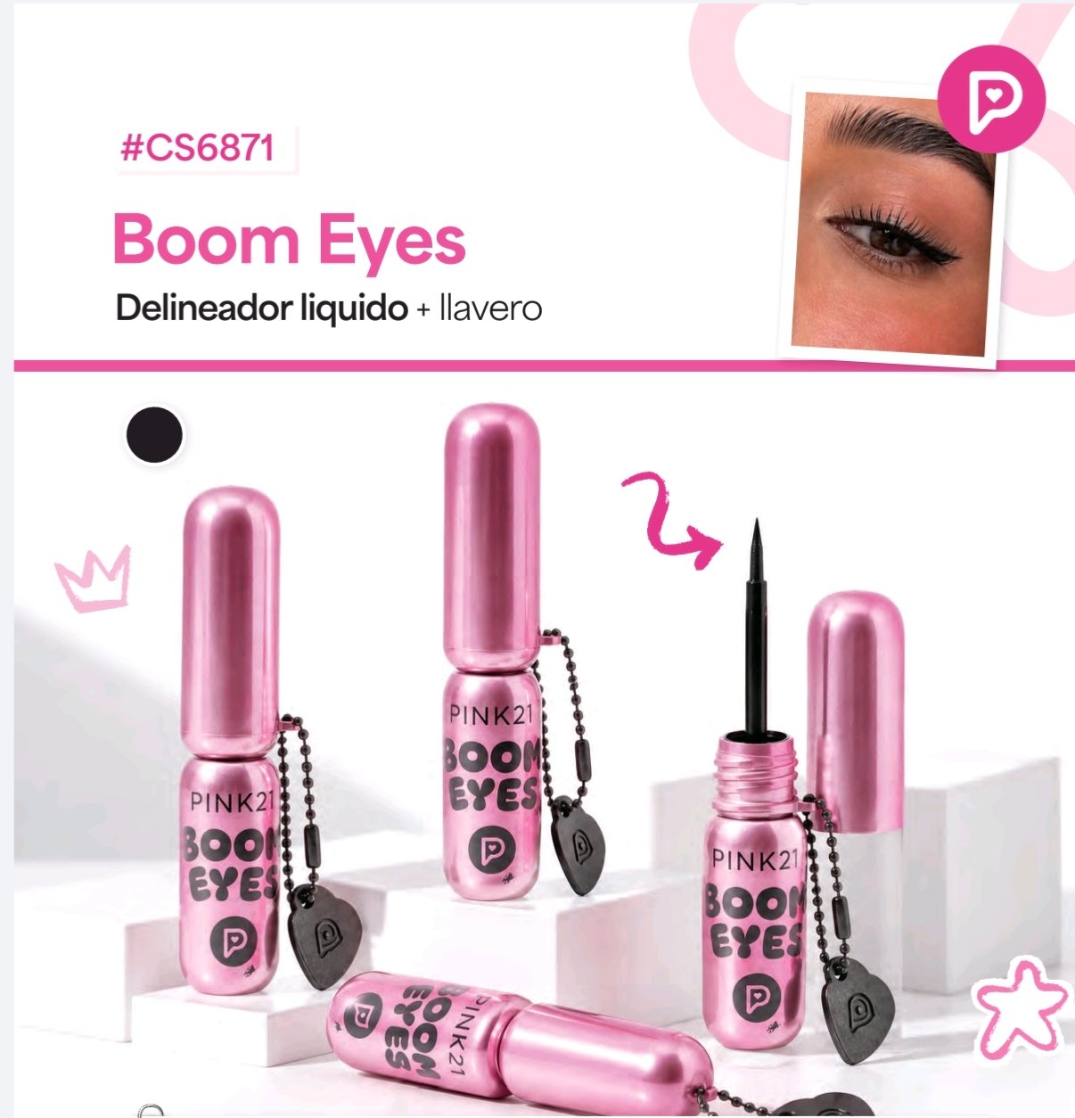 PINK 21 DELINEADOR CS6871
