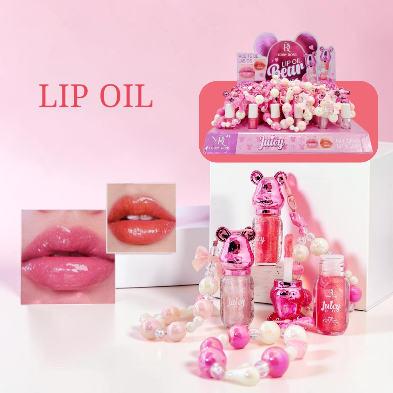 DEBBY ROSE LIP OIL DR4512